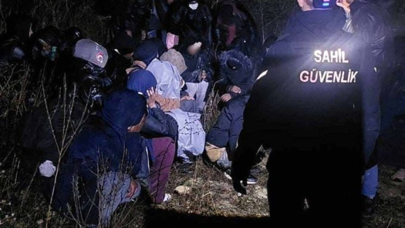 Çanakkale’de 31 kaçak göçmen yakalandı