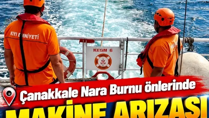Çanakkale Boğazı’nda Sürüklenen Tekne Kurtarıldı!
