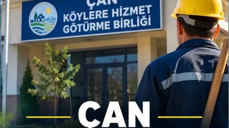 Çan Köylere Hizmet Götürme Birliği Personel Alımı Yapacak
