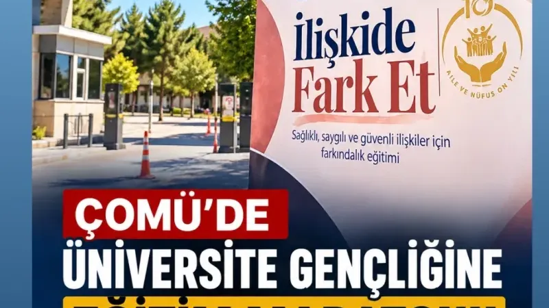 ÇOMÜ’DEN ÜNİVERSİTE GENÇLİĞİNE EĞİTİM MARATONU